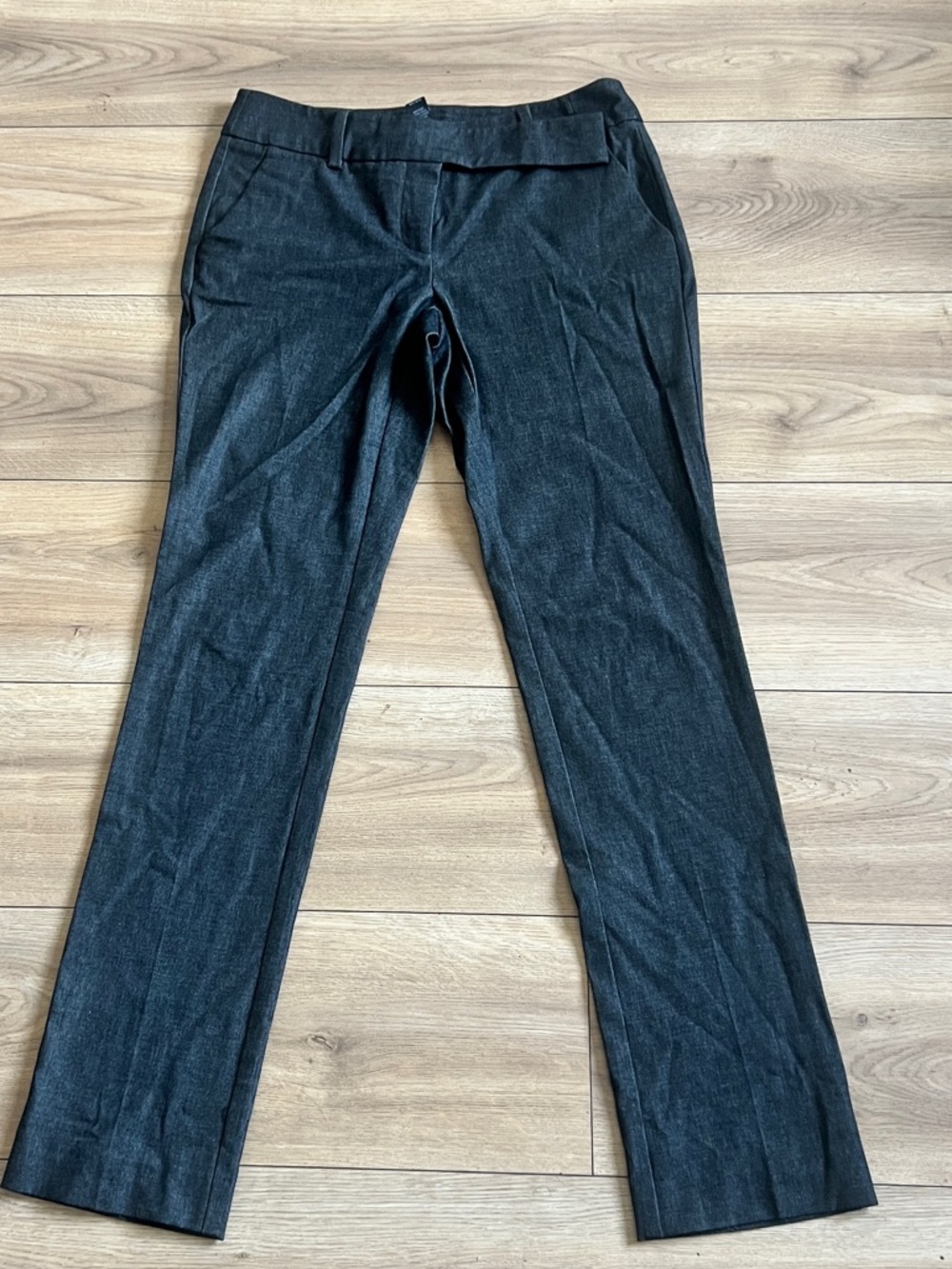 INC Dark Gray Straight, Stretchy, Dress Pants, Vintage, Y2K flare